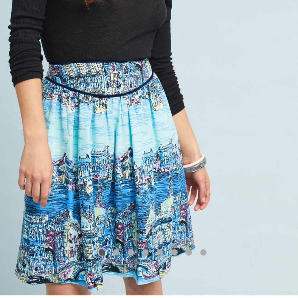 LAST CHANCE | 52 Conversations by Anthropologie Colloquial A-Line Skirt